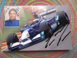 FELIPE MASSA SAUBER-PETRONAS FORMEL1 PHOTO AUTRAMMBILD ANTIK