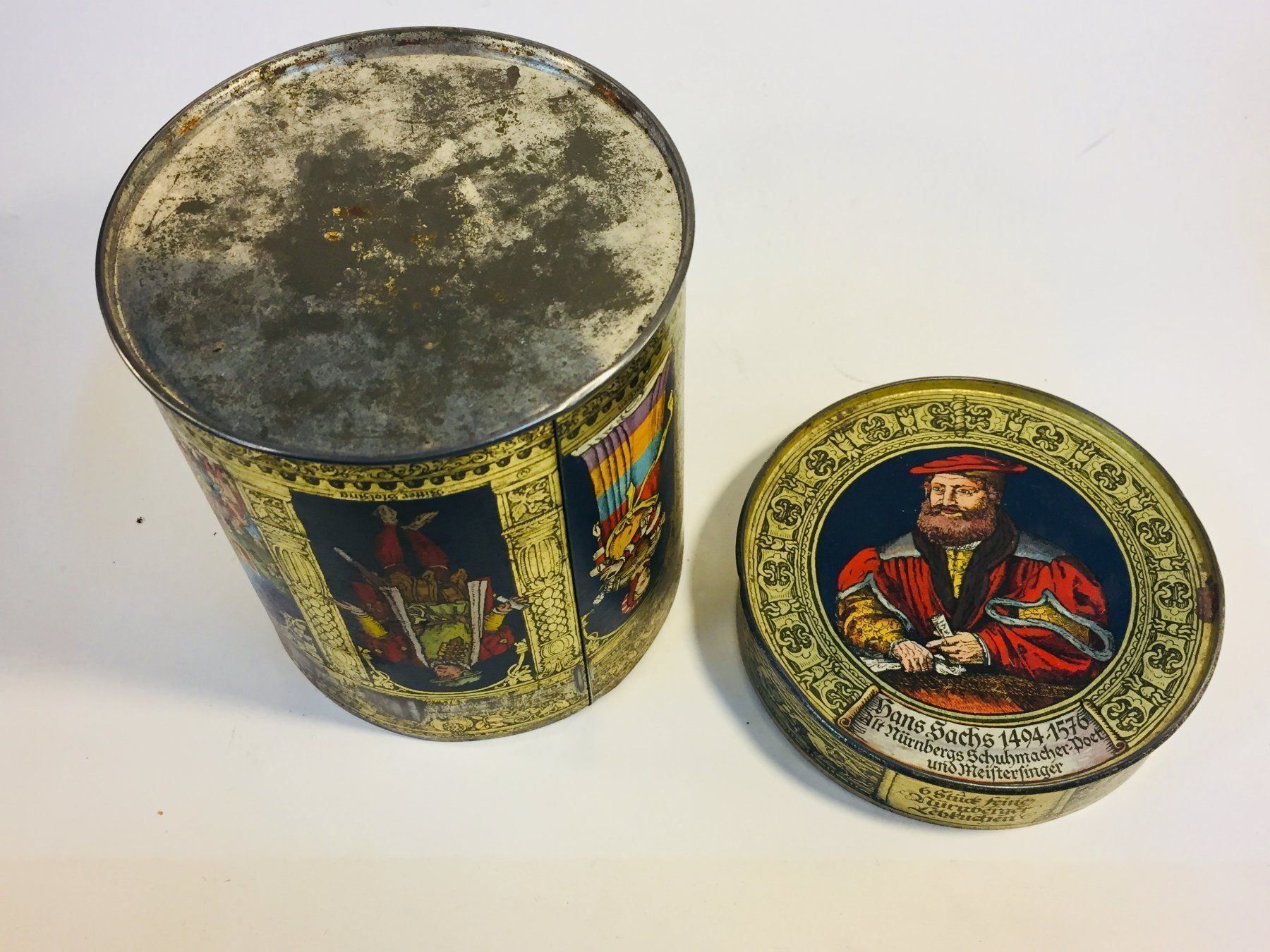 Barattoli: Vintage Blechdose – Usato da Schaffhausen venduto da vintageville 7