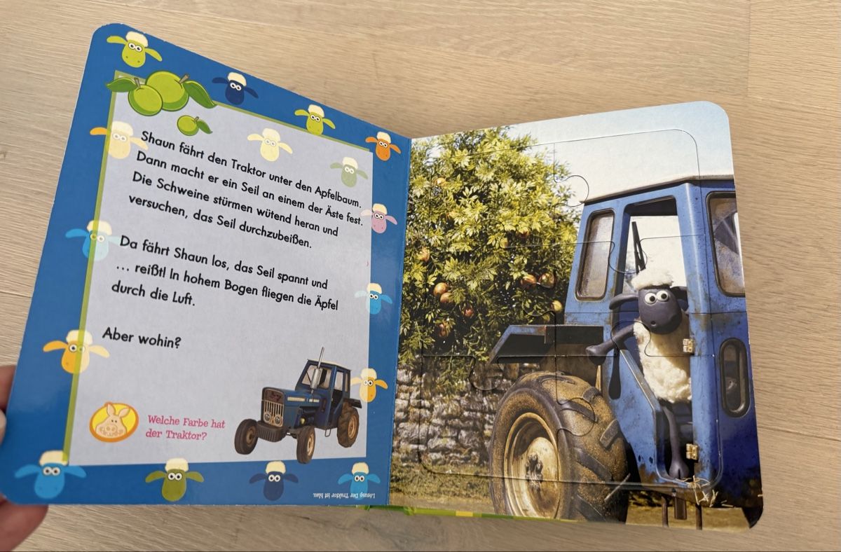 Libri: Puzzlebuch Shaun das Schaf – Nuovo (secondo la descrizione) da Wallisellen venduto da Nataschab0 5