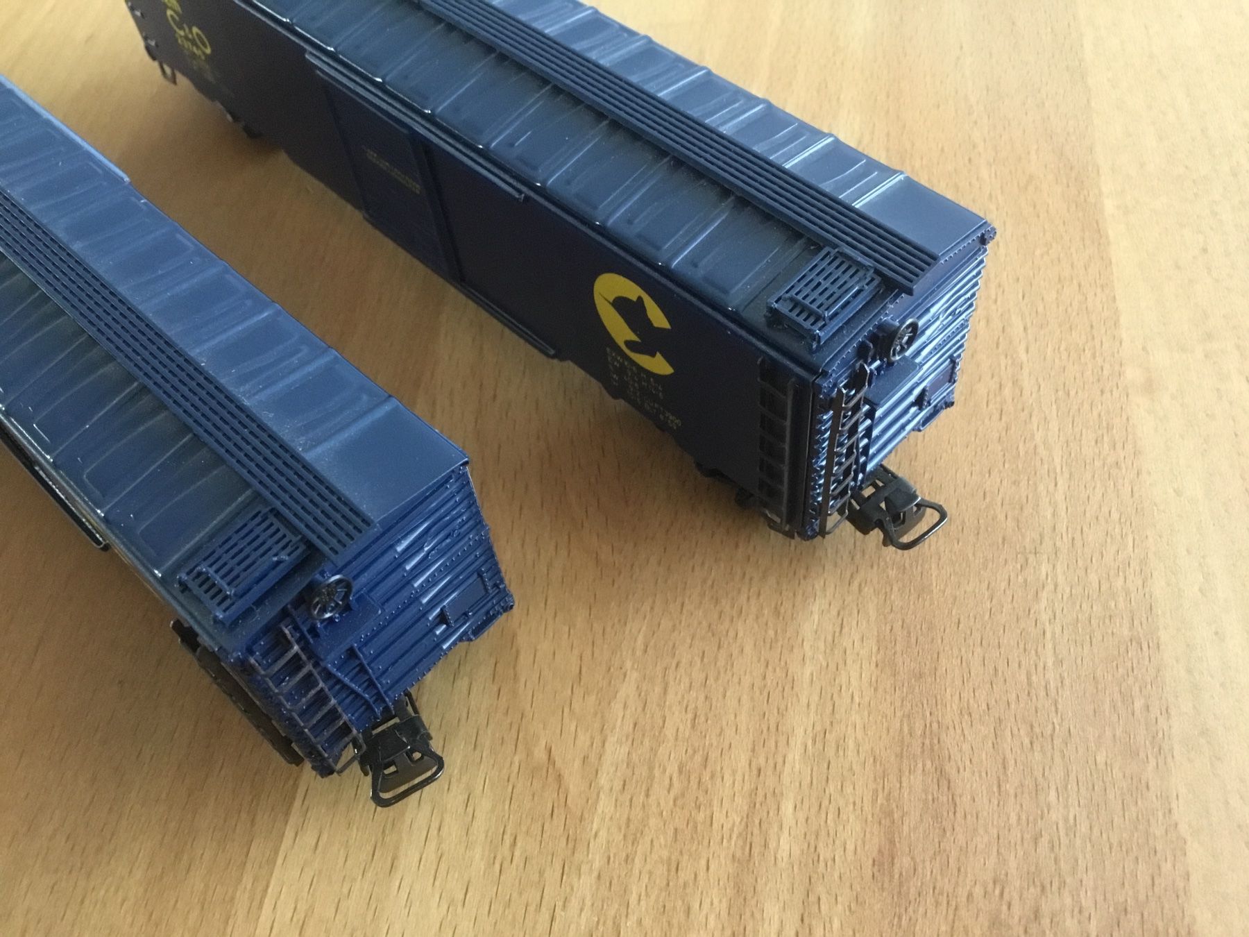Märklin Modellini di ferrovie: Märklin H0 US Box-Car Chessie System – Usato da Kerzers venduto da Georges3210 4