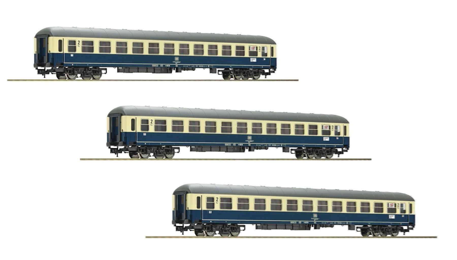 Fleischmann Modellini di ferrovie: Fleischmann - InterCity Riemenschneider mit BR 120 TEE – Nuovo e nell'imballaggio originale da Rotkreuz venduto da MOBAHN-1zu87 8