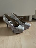 Tamaris Plateau Pump silver-snake 37