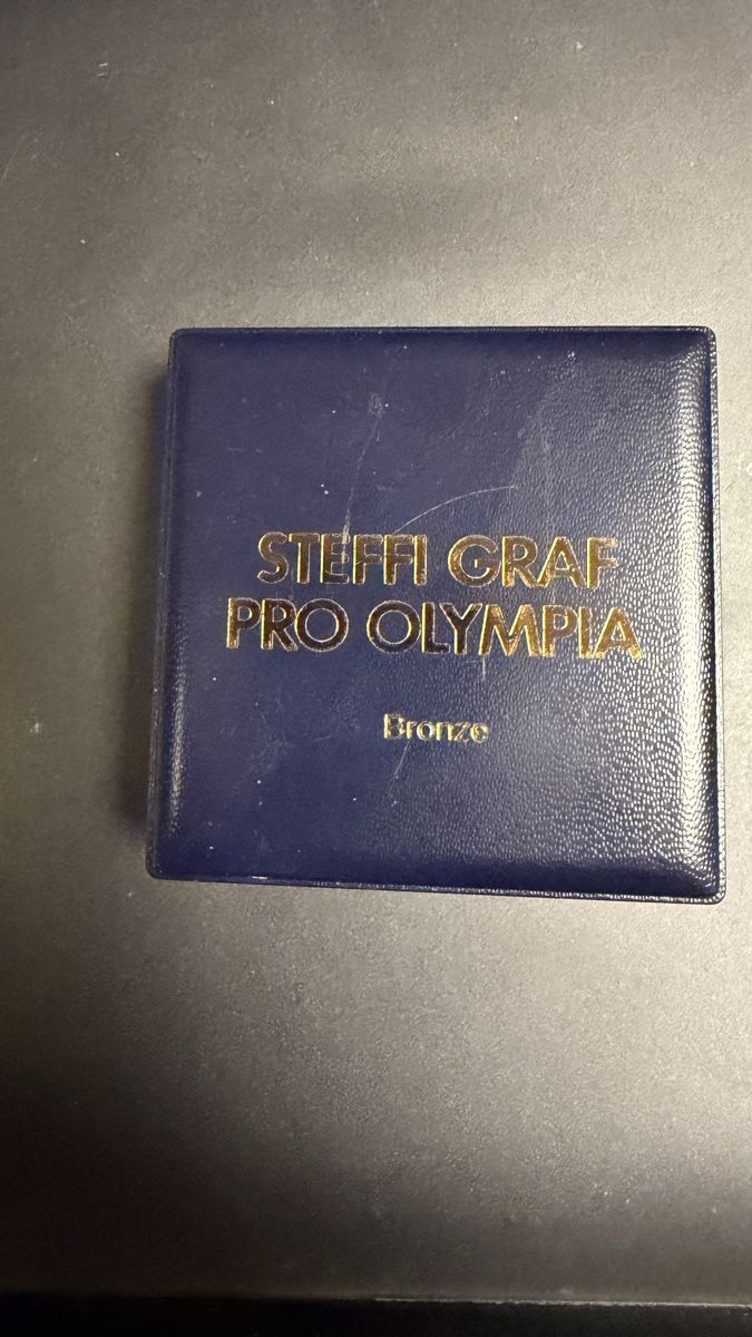 Medaglie: Steffi Graf Pro Olimpia Gedenkausgabe – Nuovo e nell'imballaggio originale da Hoeri venduto da negoziation 3