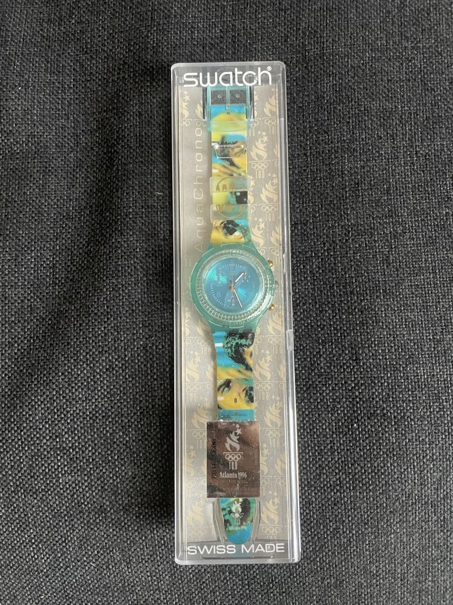 Swatch Orologi: Swatch Aqua Chrono Mark Spitz SBZ103 – Nuovo (secondo la descrizione) da Zürich venduto da TheWickerman 5