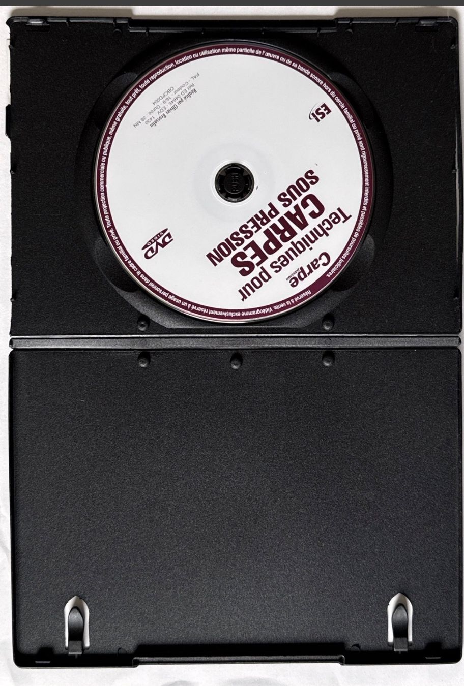 Tutti i DVDs: DVD Techniques pour CARPES SOUS PRESSION - Olivier Brosselin – Usato da Fleurier venduto da jea_j77g 2
