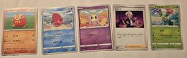 Pokémon Japanisch, 5 karten