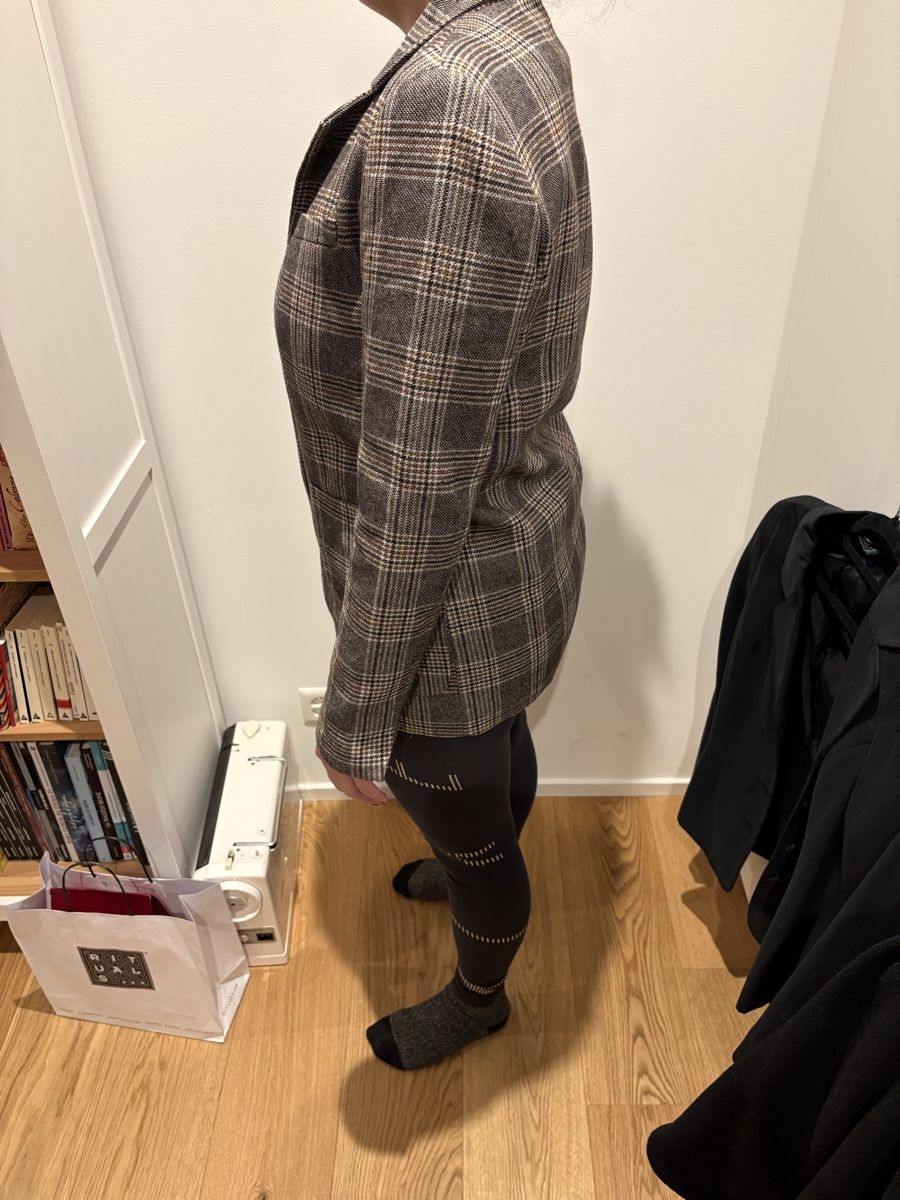 Caroll Giacche: Check Plaid Blazer Jacket Caroll size 38 wool excellent – Nuovo (secondo la descrizione) da Prilly venduto da mai_ktw8 4