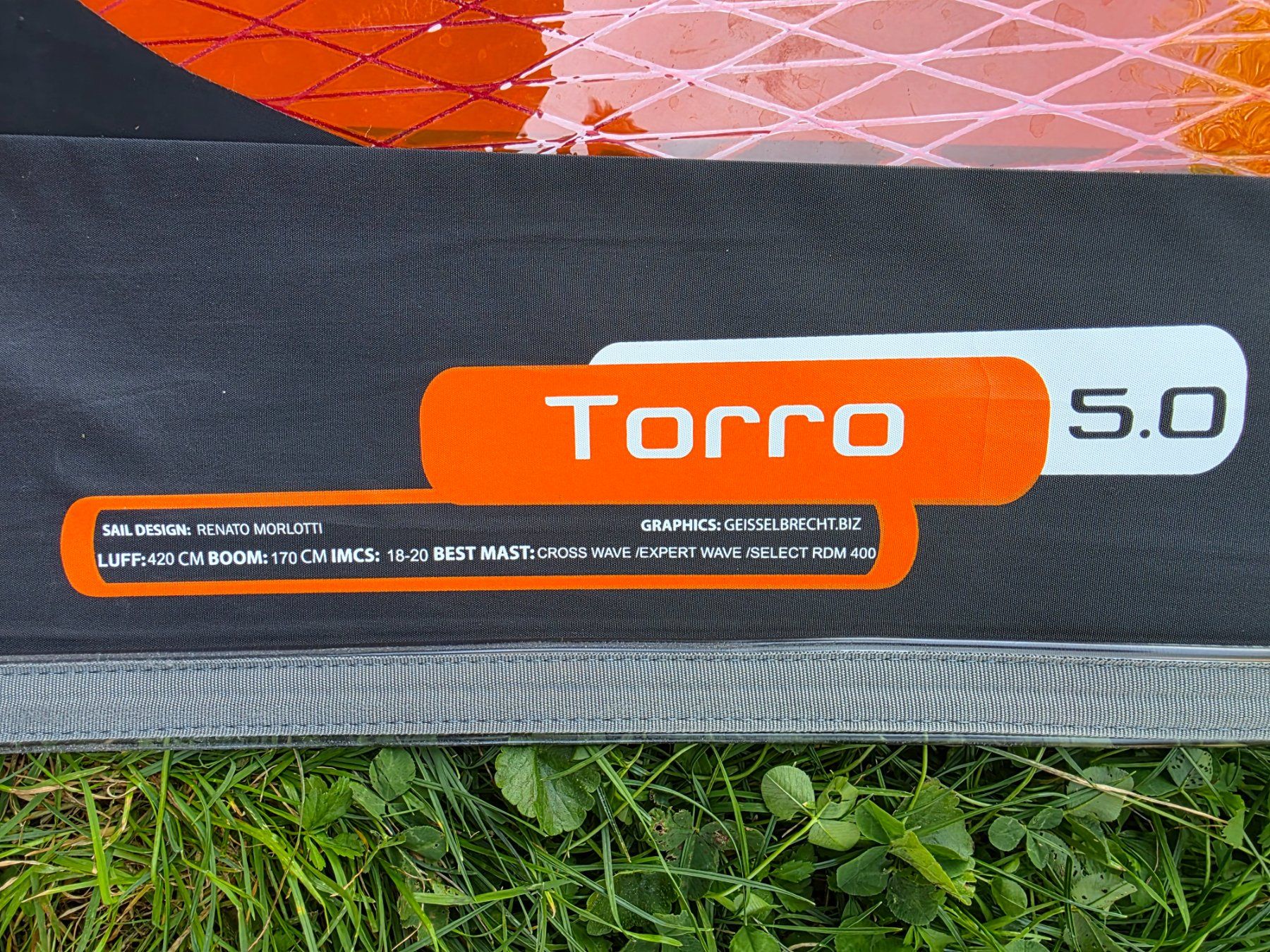 Surf: Windsurfsegel Gun Torro 5,0 – D'occasion à Buchs SG par swisssurfer007 2