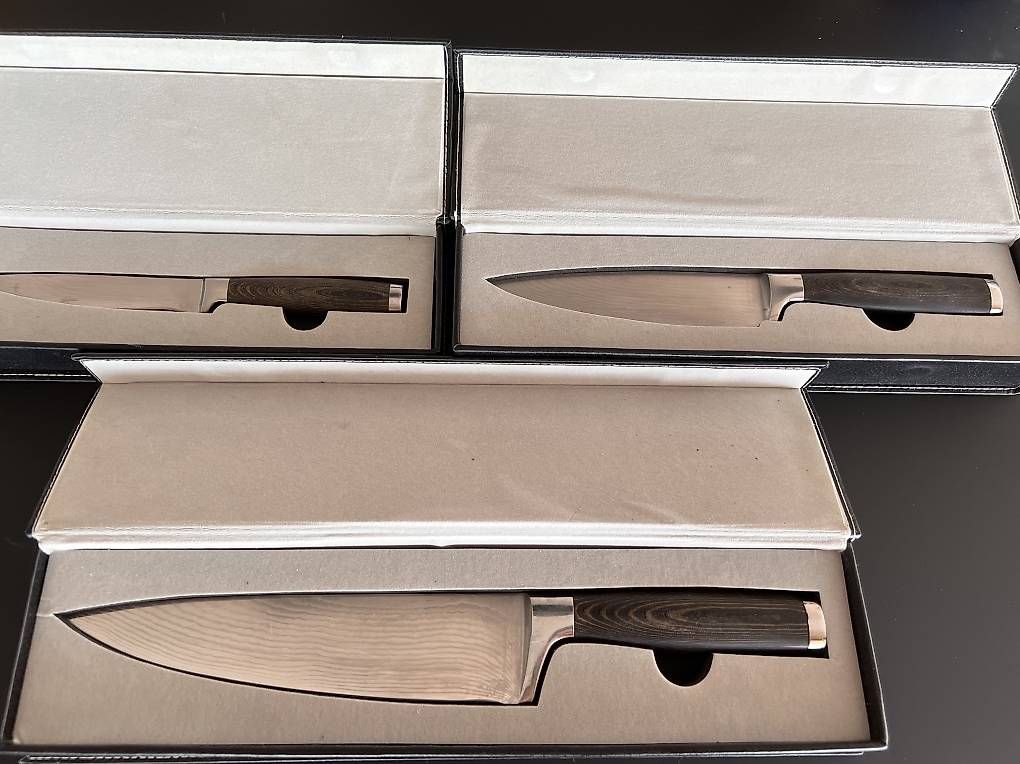 Coltelli: Messerset Damast 3-teilig – Usato da Schenkon venduto da jor_m2jy