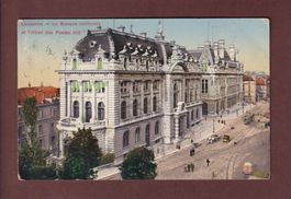LAUSANNE - Banque Cantonale et Hôtel des Postes - 1912