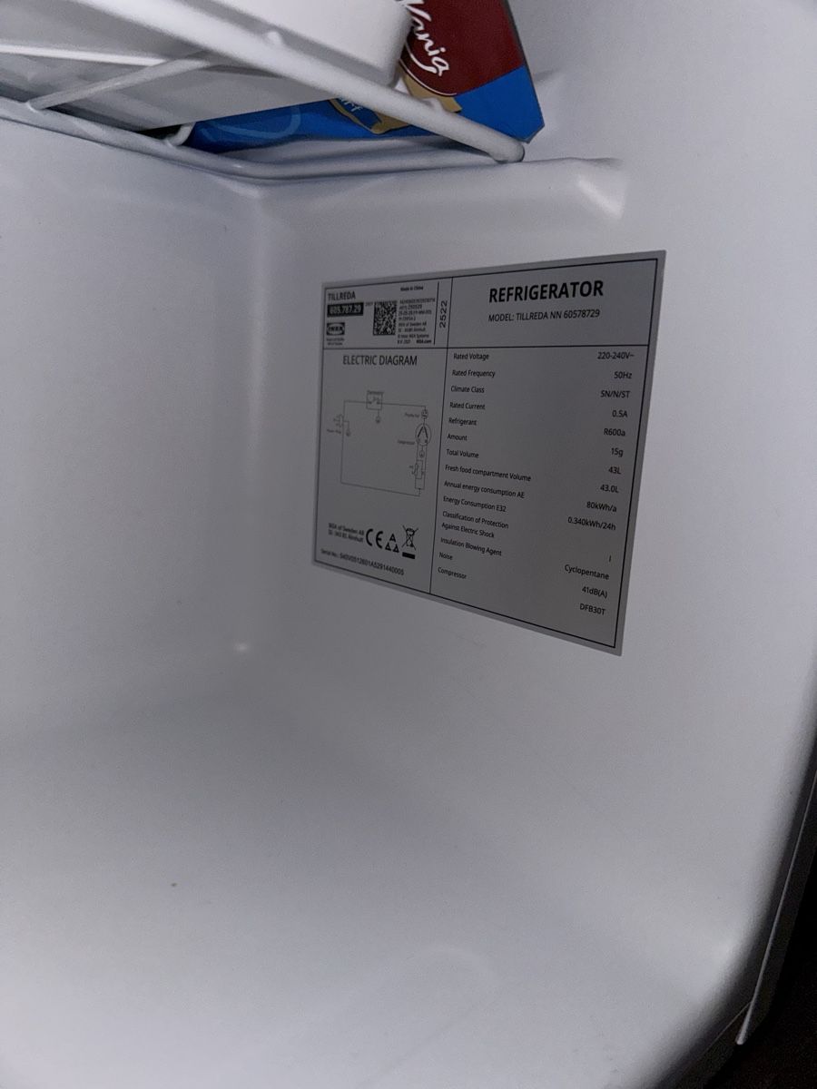 Frigoriferi: 43L IKEA Mini-Kühlschrank – Nuovo (secondo la descrizione) da Zürich venduto da AnthonyPrimi 6