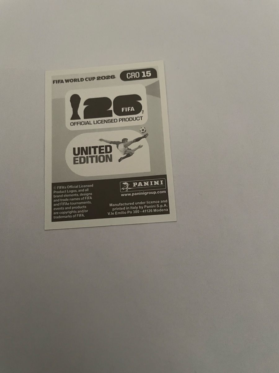 Panini Carte collezionabili: FIFA WM 2026 Petar Sucic CRO 15 – Nuovo (secondo la descrizione) da Winterthur venduto da Cobraforce 1