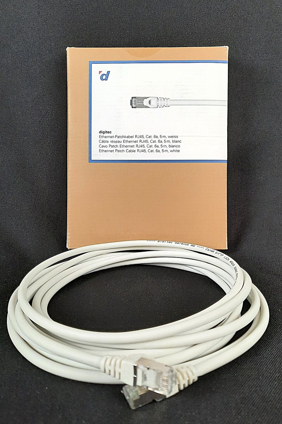 Digitec Kabel: DIGITEC Ethernet-Patchkabel RJ45 5m – Neu (gemäss Beschreibung) aus Beinwil am See von Restwert_Beinwil