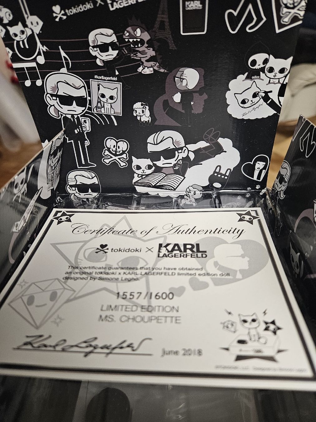 Karl Lagerfeld Statuette: Karl Lagerfeld Toki Doki – Nuovo e nell'imballaggio originale da Aesch ZH venduto da sam_92dd 3