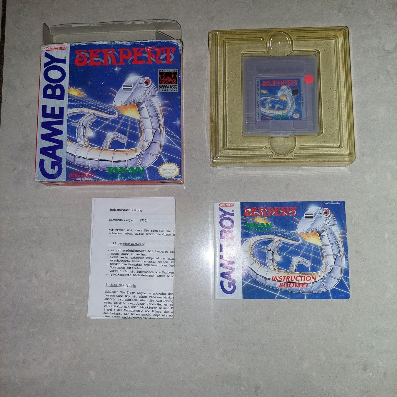 Nintendo Giochi: SERPENT (PAL) - GAME BOY – Usato da Spiegel b. Bern venduto da Natix 4