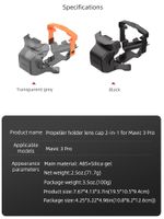 DJI - Mavic 3 pro -  Protection caméra et fixation hélice