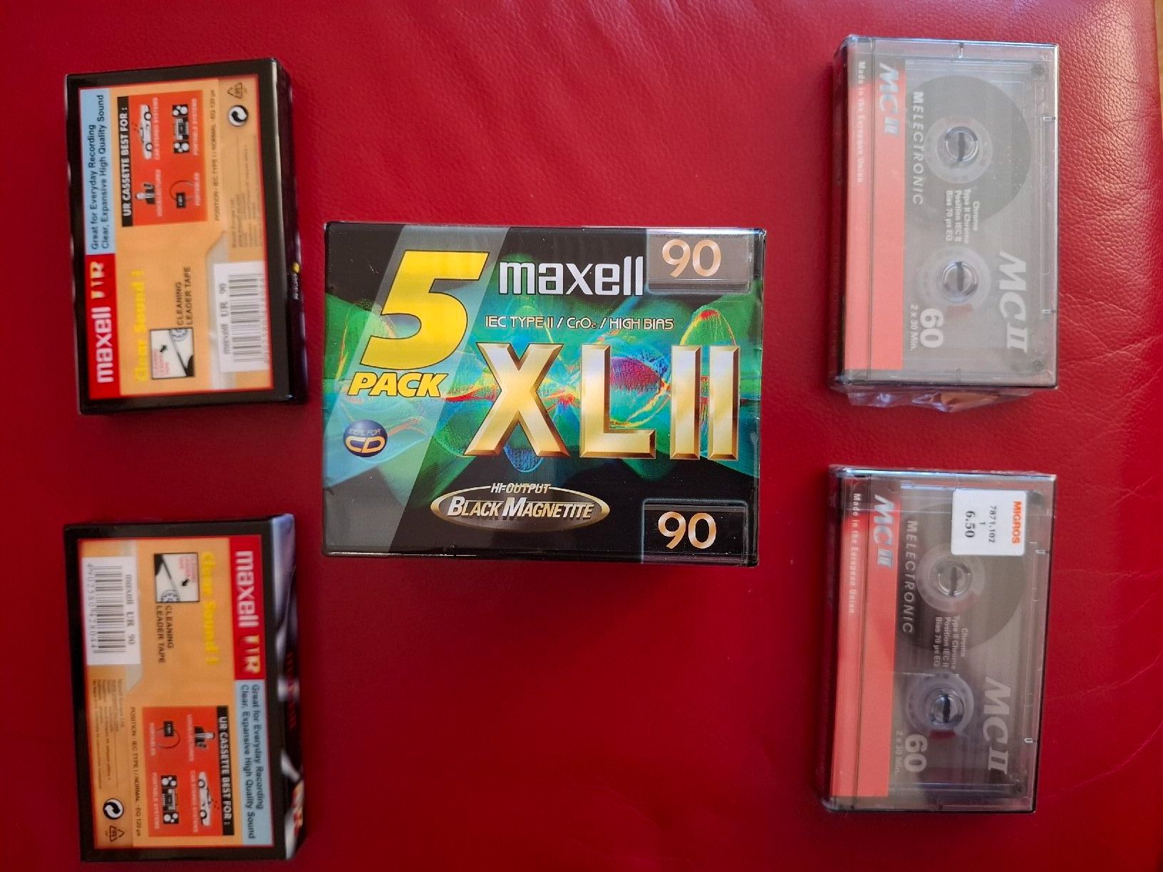 Cassettes audio: 9 K7 neuves – Neuf avec emballage d'origine à Moutier par Carambaaa 1