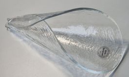 GLASI HERGISWIL Cornet 20cm Robert Niederer vintage 70er