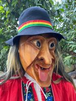 Tragmaske / Krienser Maske / Holzmaske / Larve geschnitzt