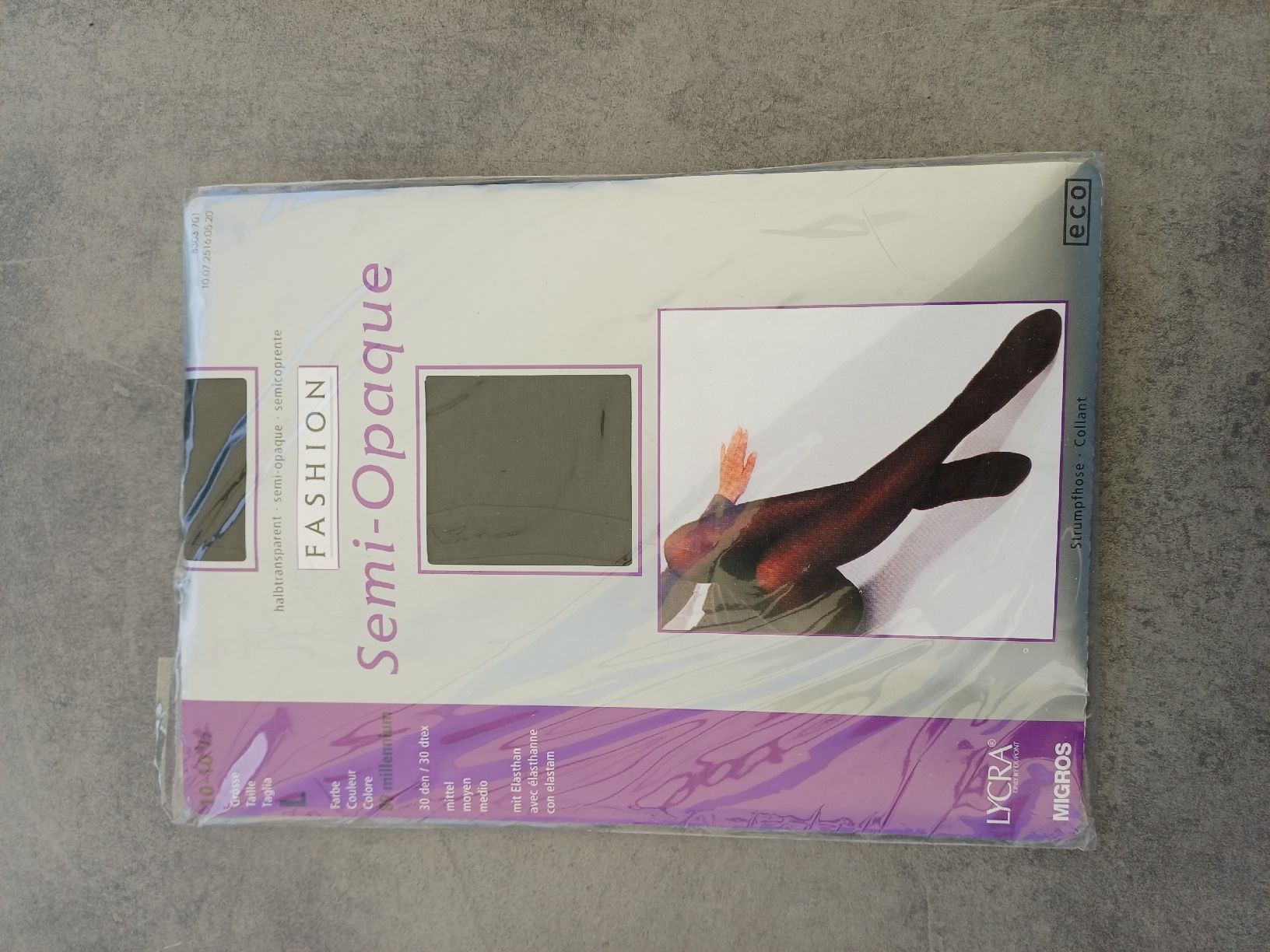 Calze & Collant: Strumpfhose anthrazit, Grösse L – Nuovo (secondo la descrizione) da Ebikon venduto da Alexjasmin
