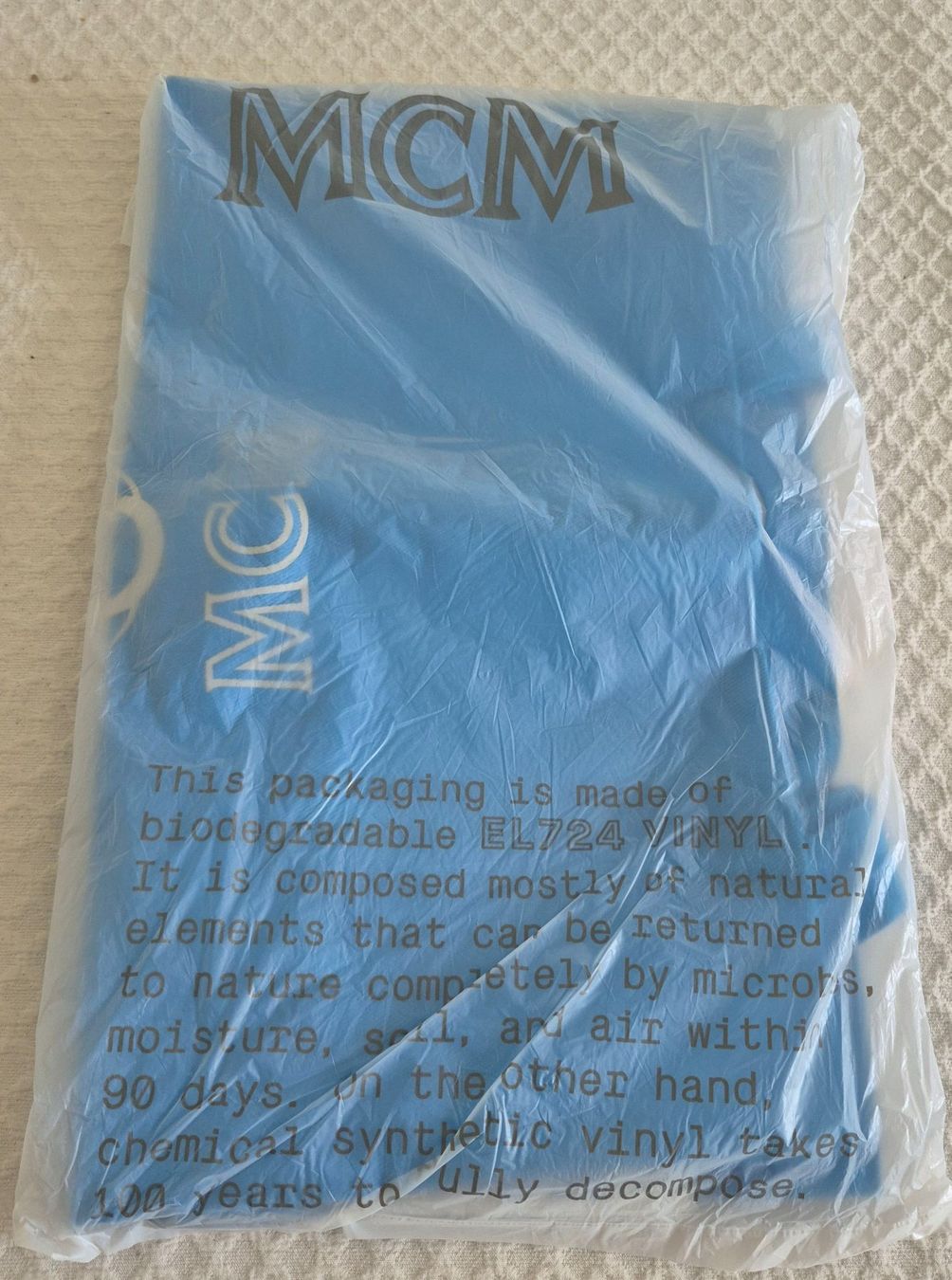 Mcm Borse: Original MCM Baumwoll-Tasche – Nuovo (secondo la descrizione) da Dottikon venduto da Pega7 6