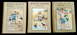 Josette 3 livres 30s Cradock Appleton Nathan 1933 1937 RARE!