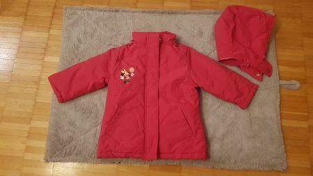 Jacke Disney Gr 92 Minnie pink rosa Uebergangsjacke 2 Jahre