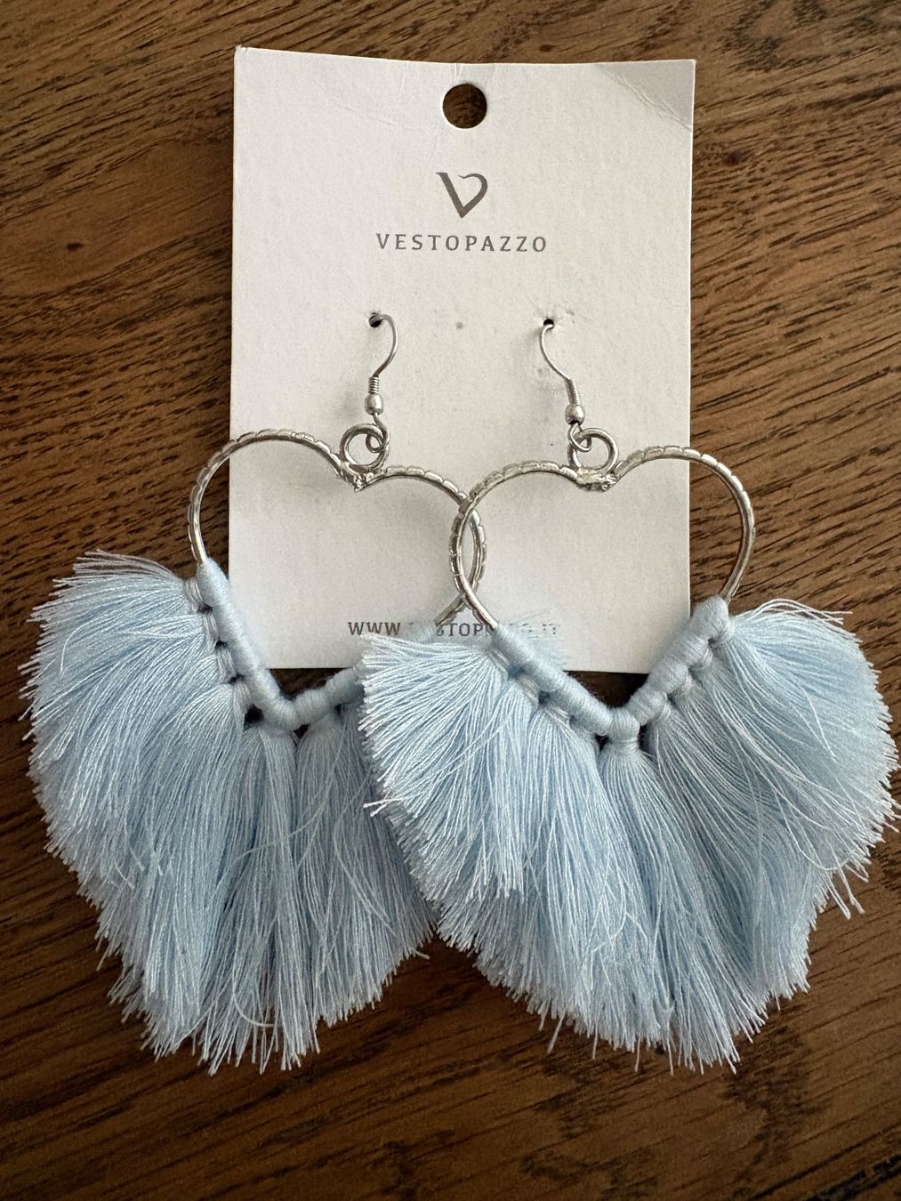 Boucles d'oreille: Ohrhänger Boho Style, hellblau – Neuf avec emballage d'origine à Hergiswil NW par MiTerwi
