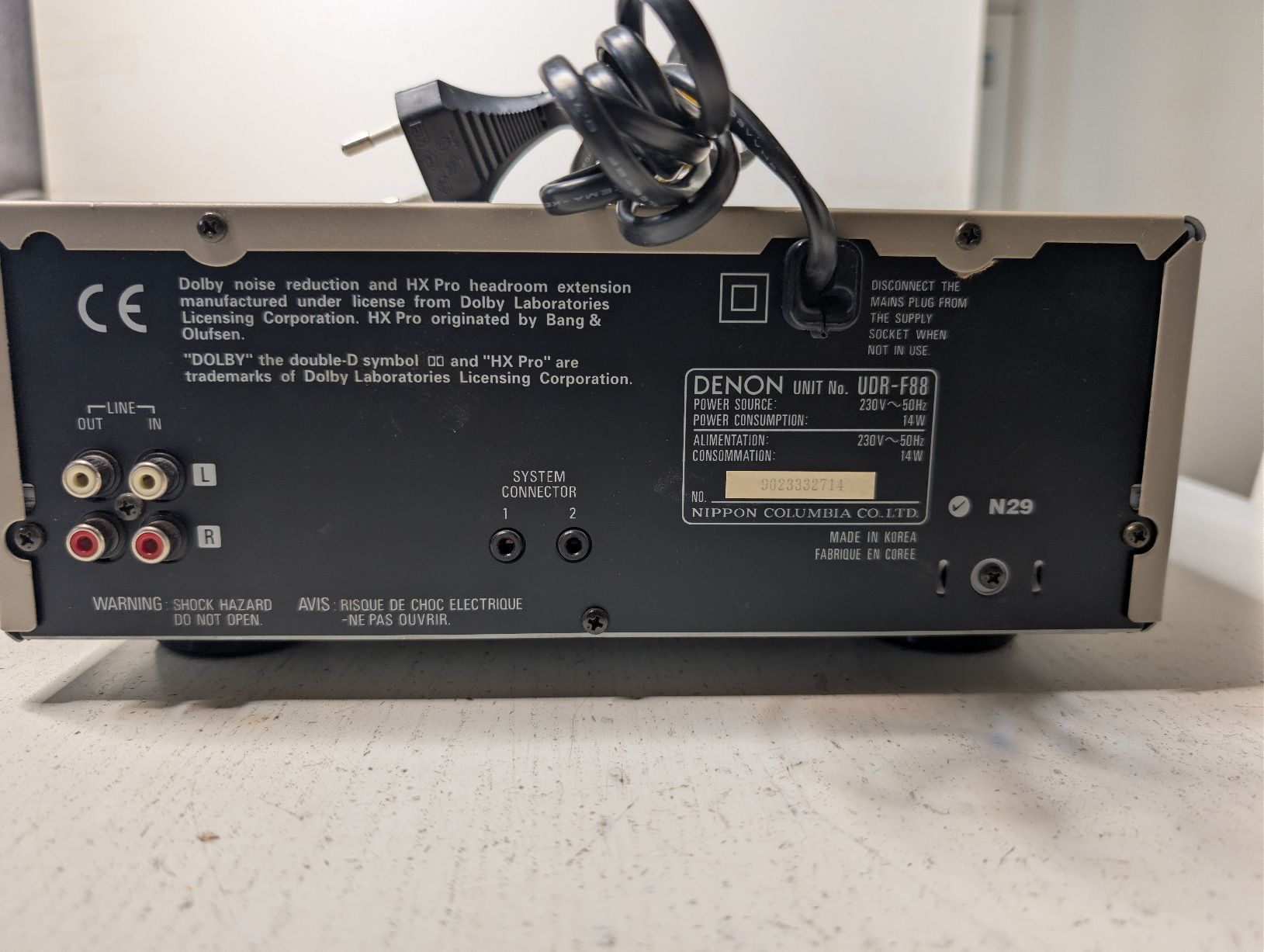 Kompaktkassetten: Denon Tape UDR-F88 – Defekt aus Laupen ZH von Zmoewe 4