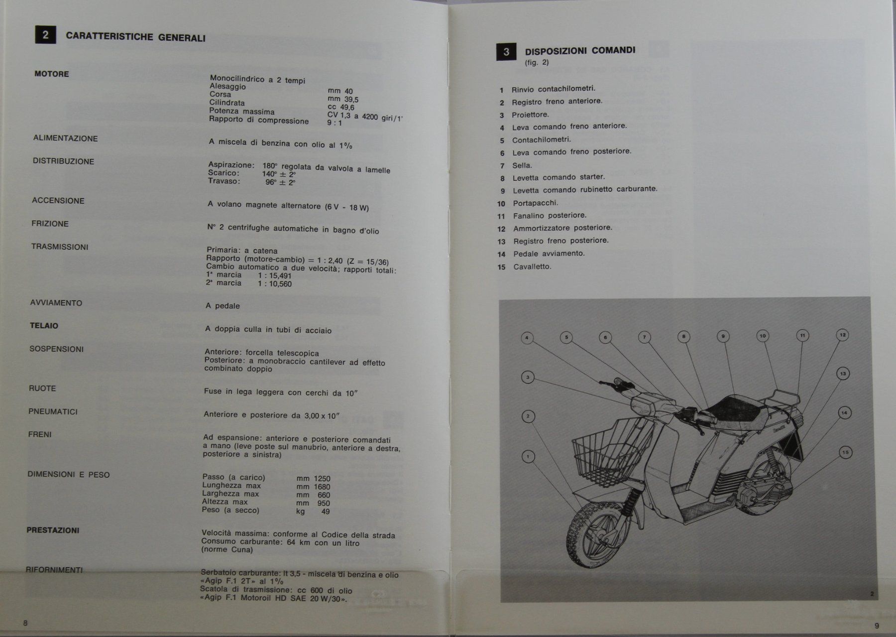 Benelli Documenti: ORIGINAL WEKSTATTHANDBUCH | BENELLI - S50 | AB 04.1987 – Usato da Unterägeri venduto da GIGOLOLIT 5