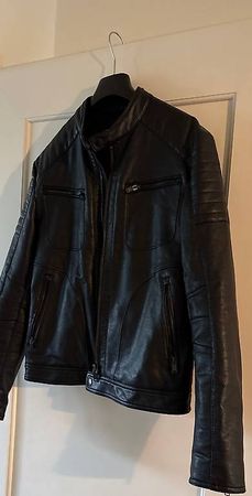 Kunstlederjacke