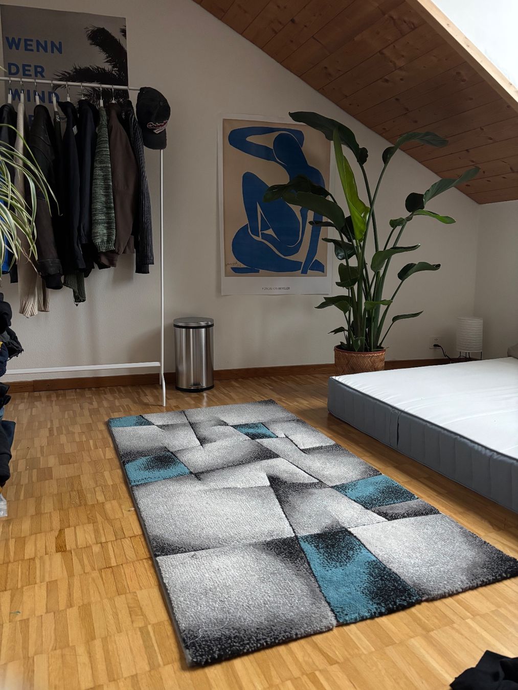 Tappeti: Teppich mit modernem Design, Grau/Blau – Usato da Riehen venduto da josue.tamayo 2