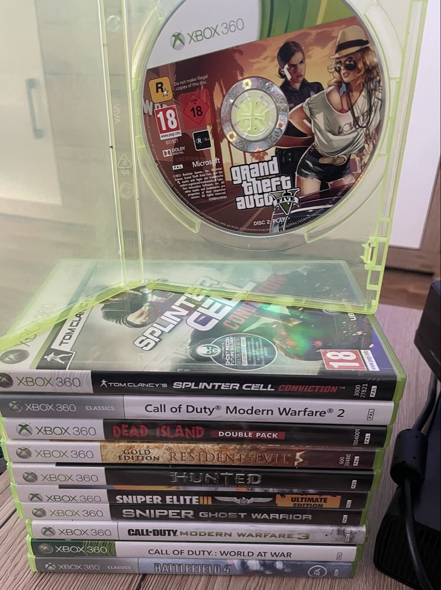 Microsoft Konsolen: MICROSOFT XBOX 360 mit Spielen – Gebraucht aus Plons von wartauchris 5