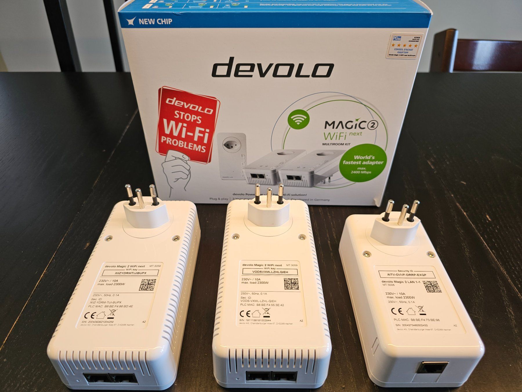 Devolo Wlan: DEVOLO Magic 2 WiFi next Multiroom Kit inkl. Add-on Adapter – Gebraucht aus Luzern von  4