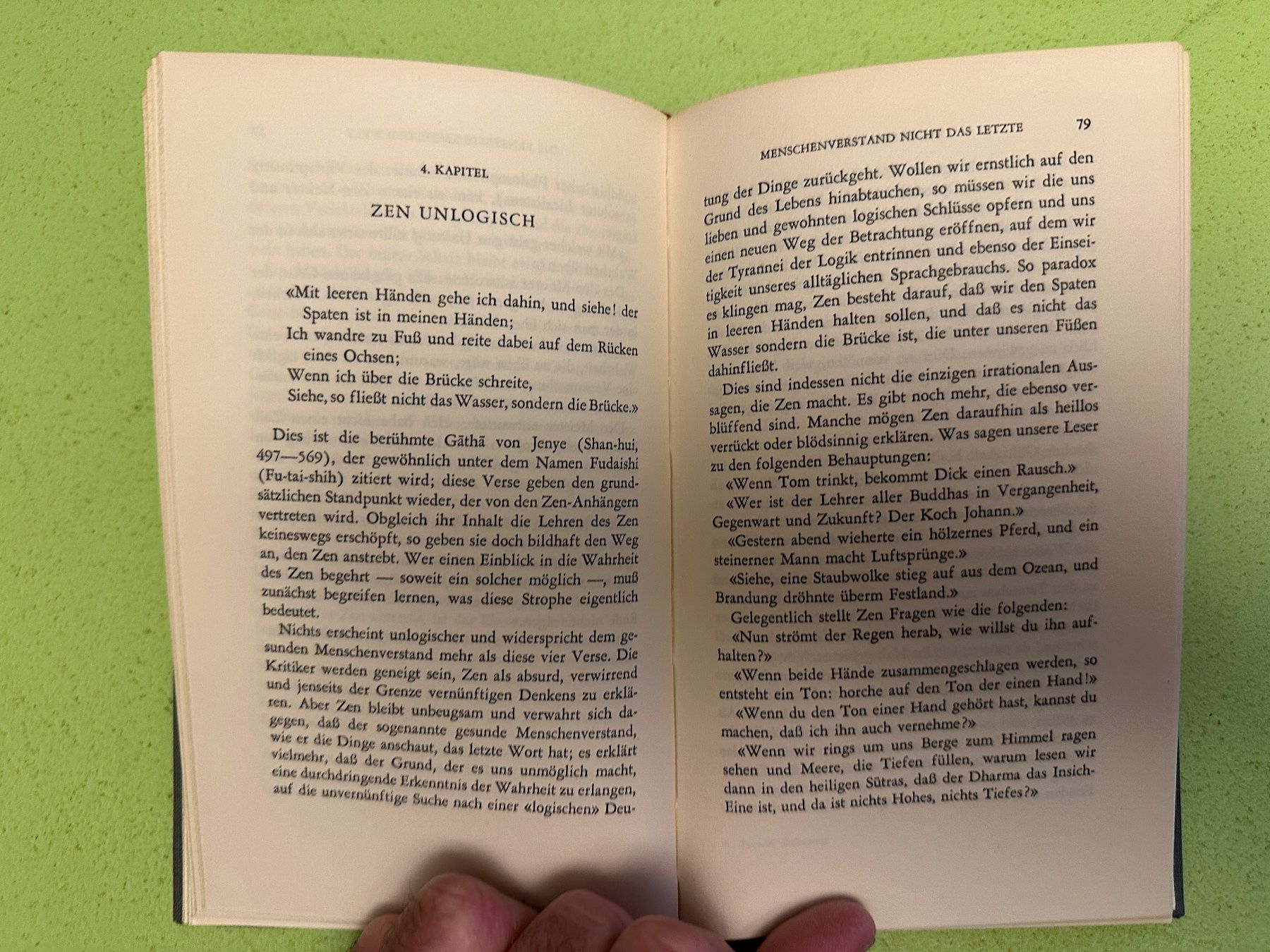 Libri: D. T. Suzuki: Die grosse Befreiung. – Usato da Zürich venduto da allp 6