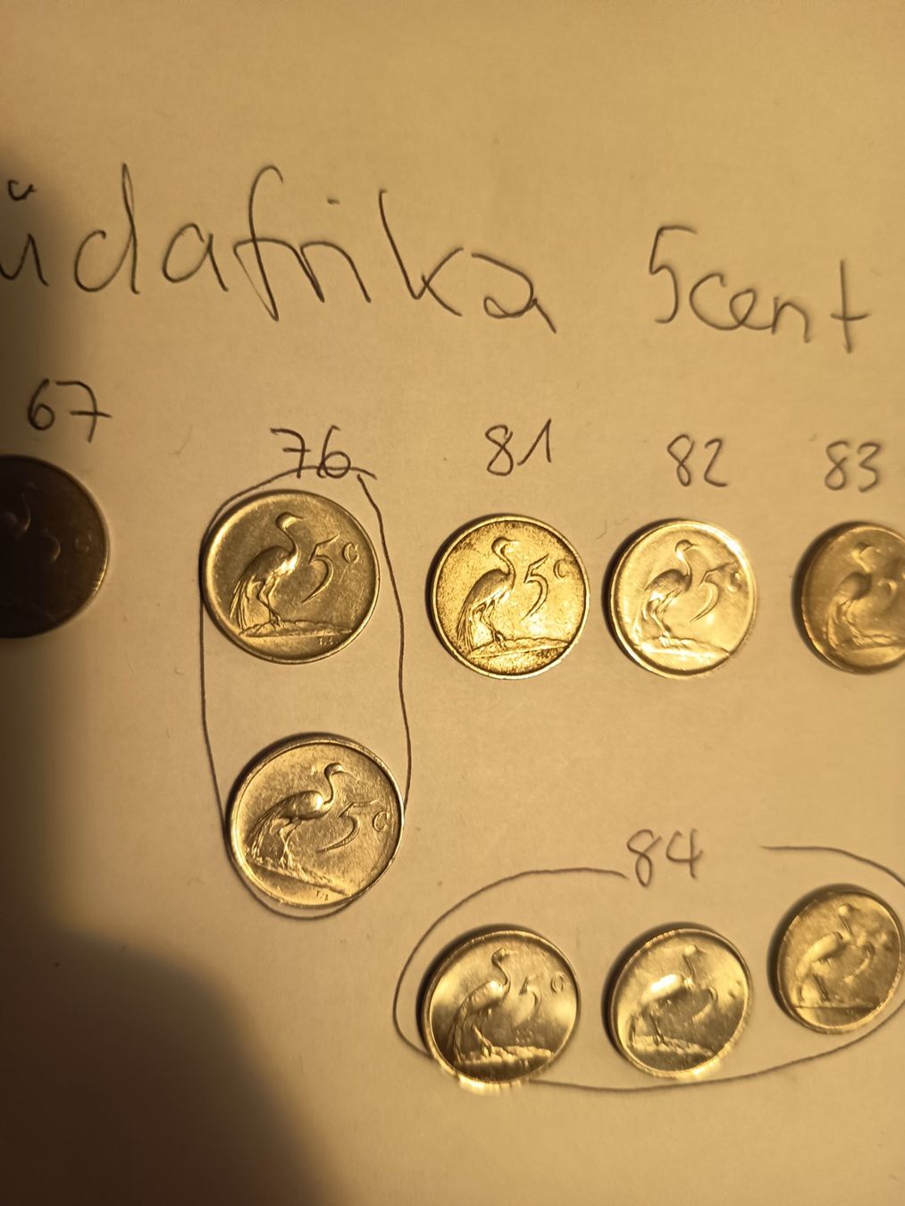 Tutti le monete: 5 cent 1965 -84 südafrika grip nr101 – Usato da Wattwil venduto da LuckyLegoandCoins 6