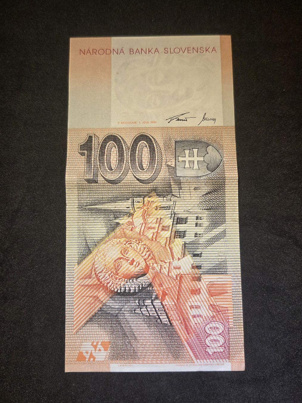 Banconote: 100 Kronen - Slowakei - 1996 – Usato da Geroldswil venduto da Antica01 2