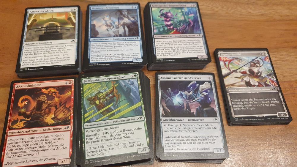 Magic the Gathering - NEO - 2022 - Common Sammlung (Gebraucht) in ...