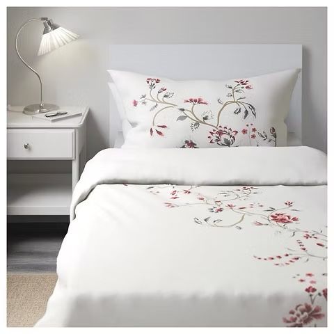 IKEA Bettwäsche-Set, 2-teilig Einzelbett Blumen (Gebraucht) in Zürich für CHF 6 – mit Lieferung auf Ricardo kaufen