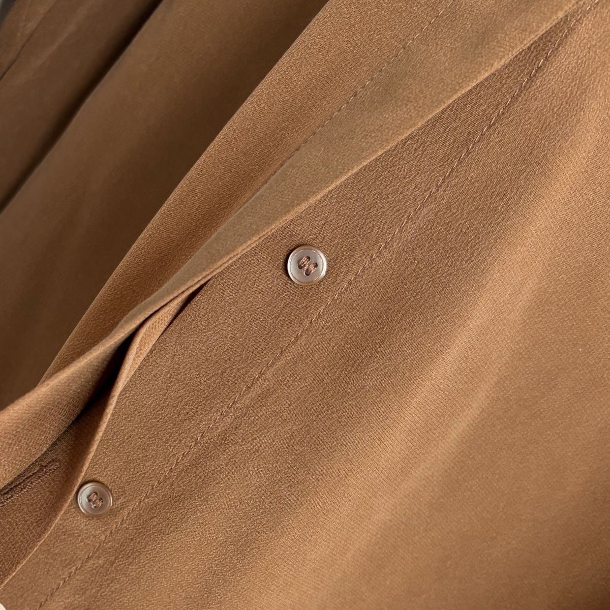Mango Camicette: Mango Damen Bluse in braun – Nuovo (secondo la descrizione) da Düdingen venduto da Hiron_o7 3