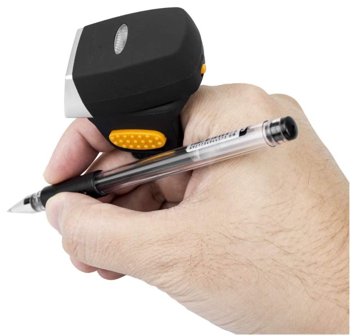 Scanner: Bluetooth-Ring-Barcode-Scanner Tragbar – Neu und originalverpackt aus Bülach von StoreInShop.com