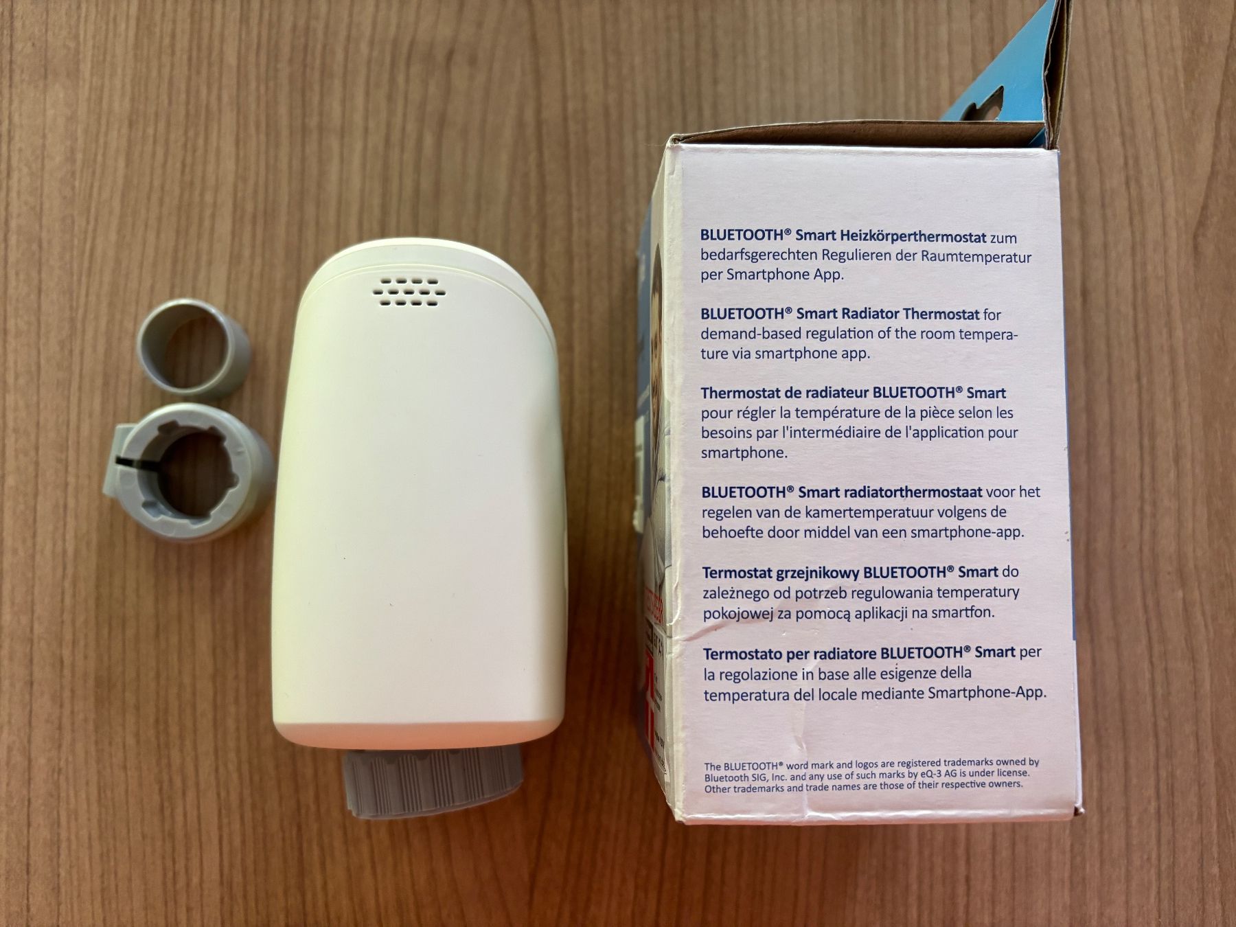 Misurare: Eqiva eQ-3 Bluetooth Smart Heizkörperthermostat – Usato da Fribourg venduto da Zimi81 1