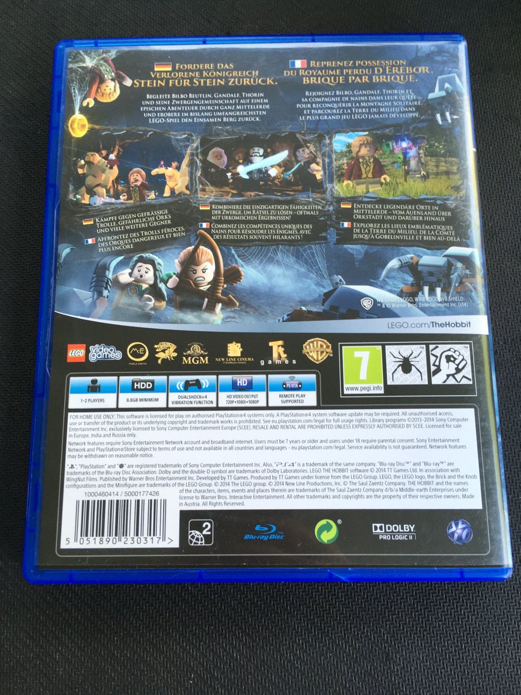 Sony Giochi: Lego The Hobbit - Playstation 4 – Usato da St.Gallen venduto da sjosjo 1