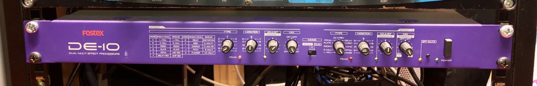 Musikinstrumente: FOSTEX DE-10 Dual Multi Effect Processor – Gebraucht aus zug von tri_sy2l 1