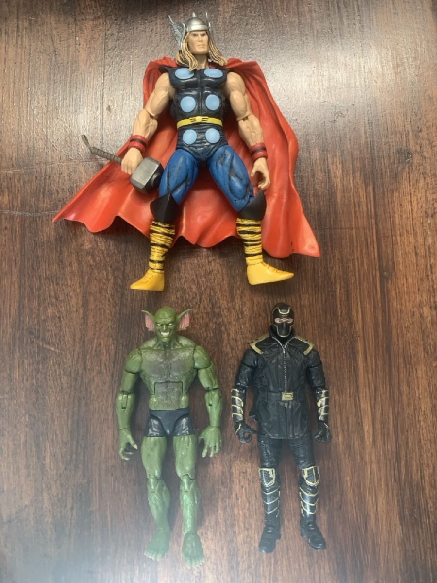 Marvel Statuette: Actionfiguren Set Marvel 3 Stk. – Usato da Winterthur venduto da Weicol