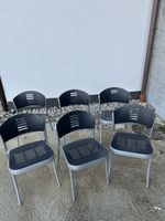 Kartell Vico Magistretti, 6 chaises noire, lot de 6!