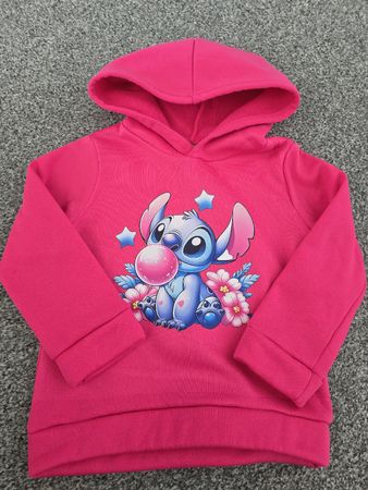 Warmer Hoodie Pink,Grösse 110 Stitch Motiv
