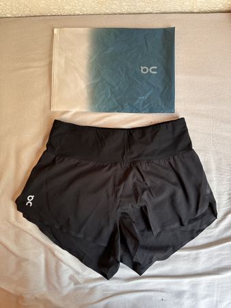 On Running Race Shorts - Black - Women's Size S - New!