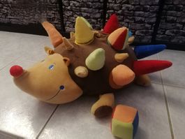 Hérisson Oskar XXL peluche et jeu