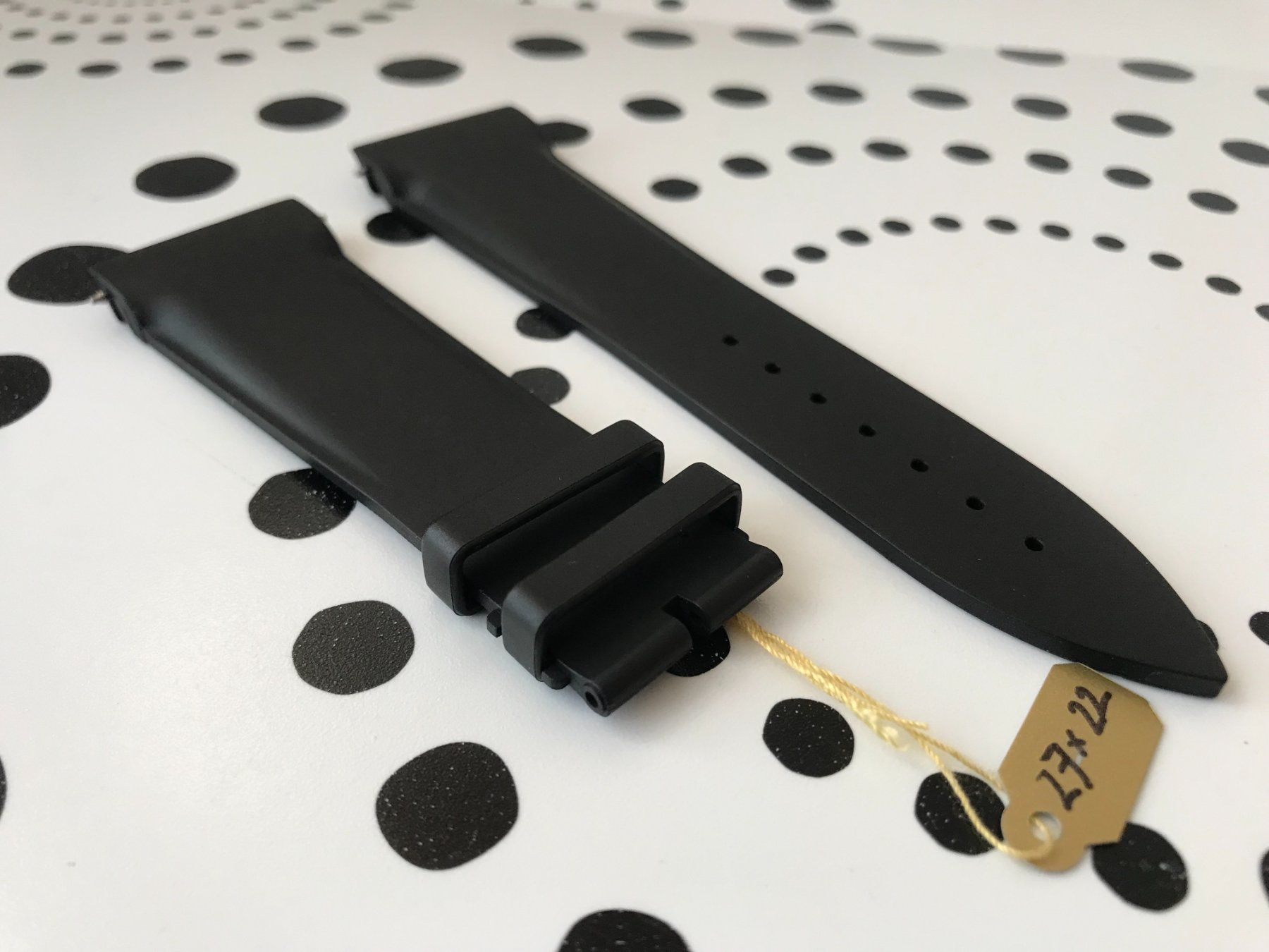 Franck Muller Armbänder & -reifen: FRANCK MULLER ORIGINAL - SILICONE STRAP 27/22 - NEW !!! – Neu (gemäss Beschreibung) aus Epalinges von dream-watch 2